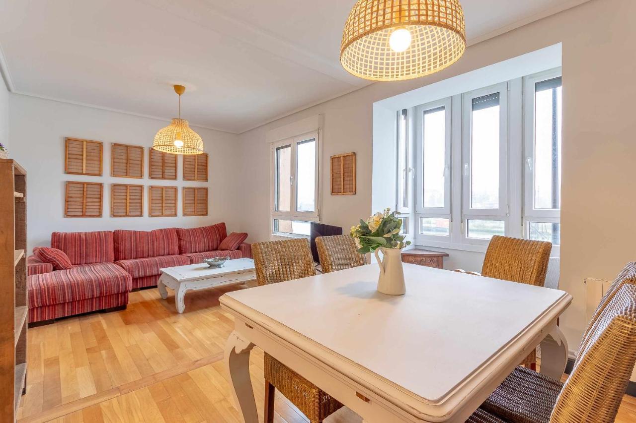 Apartamento Kuia Con Vistas Frontales A La Ria De Bilbao Cerca Del Metro Erandio Extérieur photo